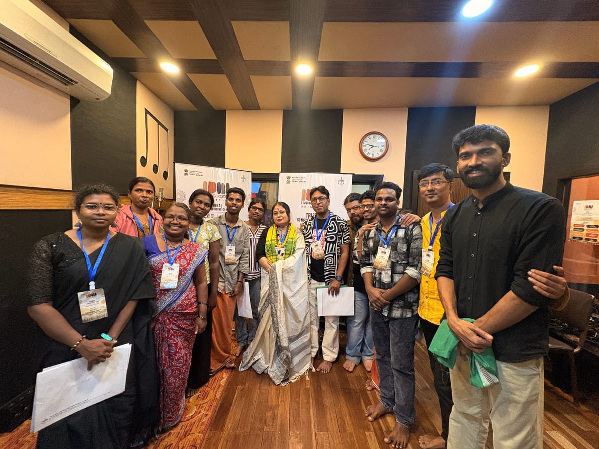 Royalty for Tribal Musicians: Earthlore Fellows at IPRS's Living Roots camp